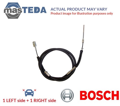 1 987 482 776 HANDBRAKE CABLE PAIR CENTRE REAR BOSCH 2PCS NEW OE REPLACEMENT