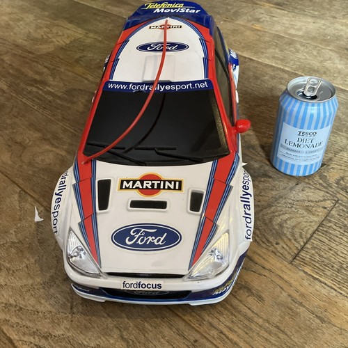 ferngesteuertes Ford Focus Rallye Auto Maßstab 1-10 von EZTEC ohne Fernbedienung ungeprüft