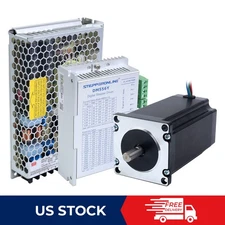 STEPPERONLIEN 1 Axis Nema 23 Stepper CNC Kit 425oz.in Motor & 36V Power Supply