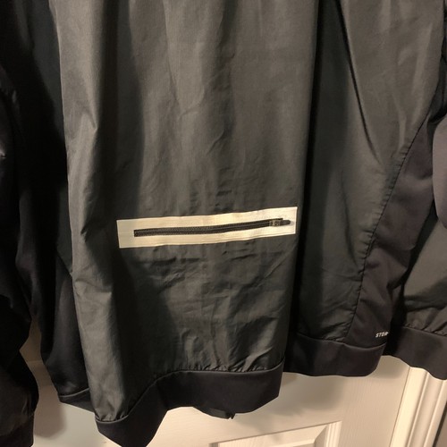 Nike Men's Explore Running Storm Fit Jacket Size XXL 2XL Black Full Zip Hooded - Picture 6 of 10