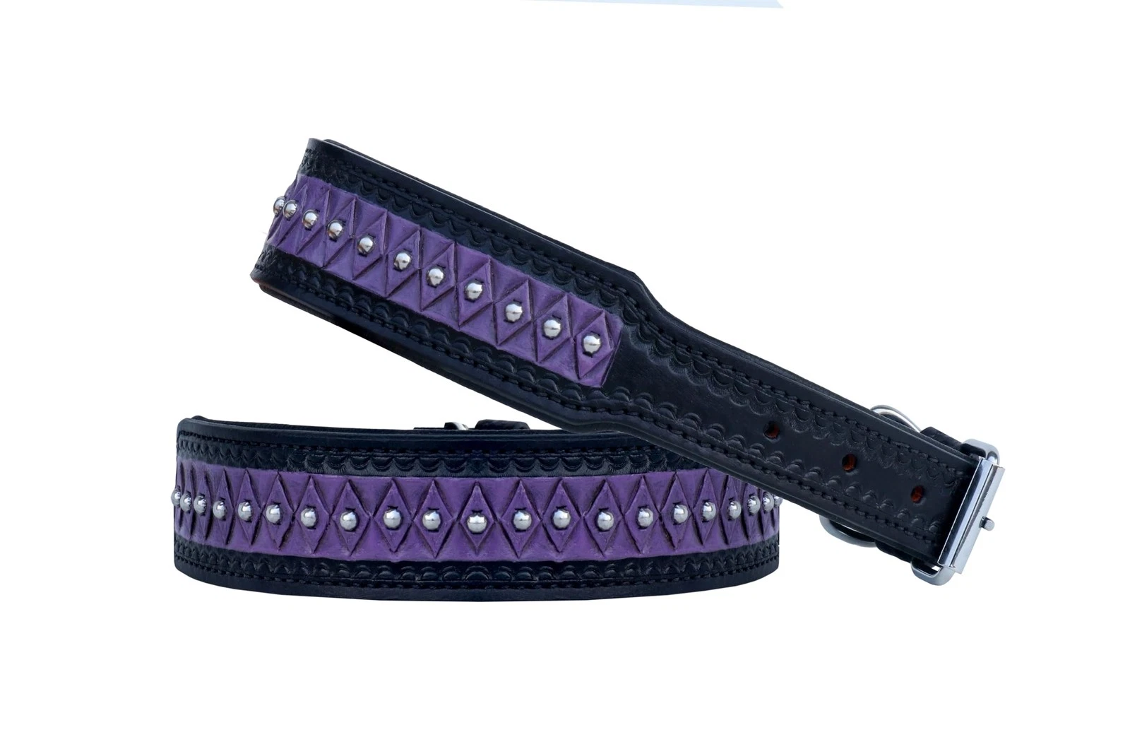Affilare Leather Dog Collar Western Style Heavy Duty Padded for Puppies and Big
Opens in a new windo
