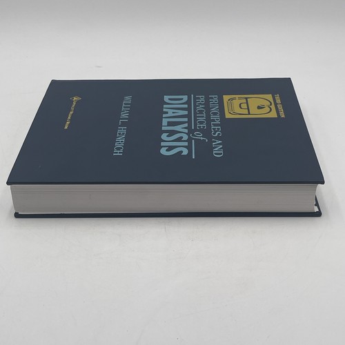 Prinzipien und Praxis der Dialyse Dritte Ausgabe William L. Henrich 2004 EUC - Bild 5 von 14