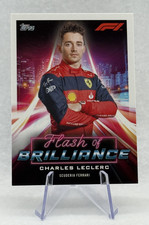 Charles Leclerc 2022 Topps Flash of Brilliance #FOB-CL Scuderia Ferrari