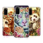 HEAD CASE DESIGNS BLOEMEN DIEREN SOFT GEL CASE HOESJE VOOR SAMSUNG TELEFOONS 1