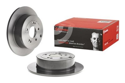 2x BREMBO Bremsscheibe PRIME LINE - UV Coated 08.A600.11 für HYUNDAI SANTA FÉ CM