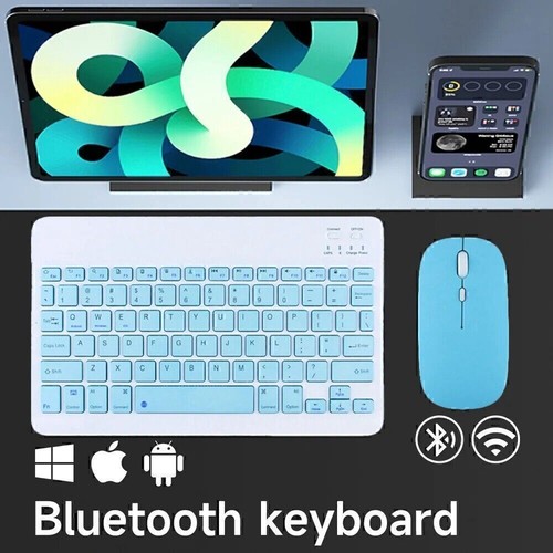 Replacement Wireless Bluetooth Keyboard Mouse For iPad Tablet Laptop Smart Phone - Picture 42 of 127