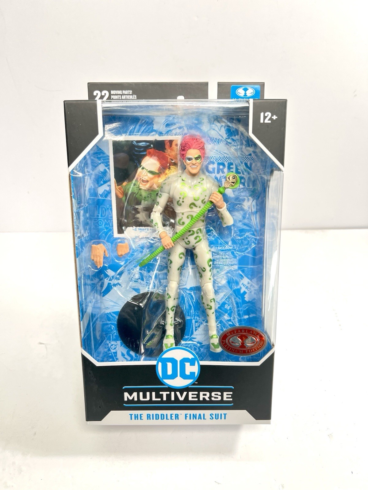 McFarlane DC Multiverse &vert; The Riddler &lpar;Final Suit&rpar; &vert; Batman Forever &vert; Platinum