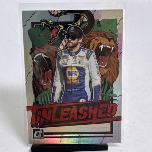 Scheda Chase Elliott 2023 Donruss Racing - Scatenata #U1 NM-MT /199 Parallela - Foto 1 di 7