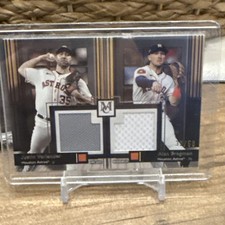Justin Verlander/Alex Bregman-2024 Topps Museum Dual Relic /50