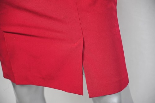 REISS Womens Sleeveless RED Fitted Sheath Dress US SIZE 2 NEW - Picture 5 of 8