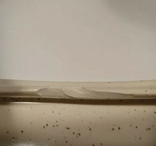 Vintage McCoy Moonshine Cookie Jug Cookie Jar 11"T x 7.5" Diam Cream & Tan VGUC - Picture 11 of 11