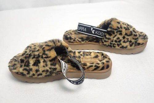 Koolaburra by UGG Damengröße 8 Riemensandalen Fuzz'n II Gepard weich kuschelig - Bild 5 von 9