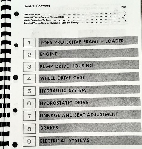 International 4136 Compact Loader Service Manual Skidsteer Repair Isuzu Engine - Picture 2 of 15