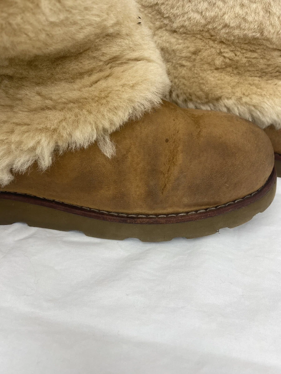 Ugg fold hotsell over fur boots