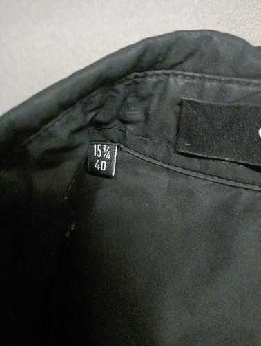 Camisa GIVENCHY Hombre Talla L 15 3/4 40 Delgada Negra Algodón Manga Larga Cremalleras Usada en Excelente Condición 👌 - Imagen 5 de 13