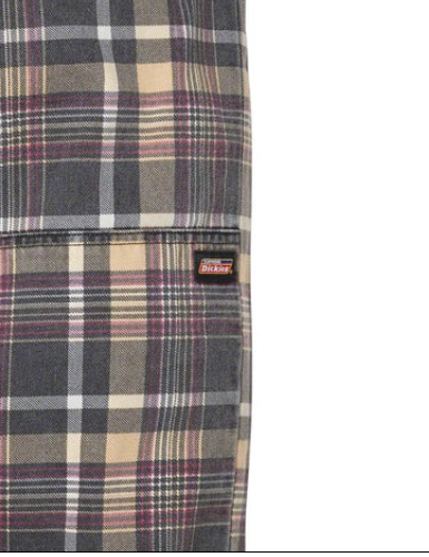 Supreme Dickies Double Knee Baggy Jean Black Plaid Size 36 Supreme Dickies Double Knee Baggy Jean Black Plaid Size 36