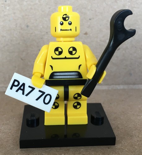 LEGO ® Minifigura Crash Test Demolition Dummie del Set 8683 - col01-8 col008 - Imagen 8 de 14