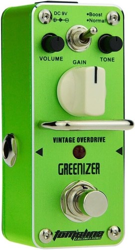 Greenizer Vintage Overdrive Guitar effects Pedal - Picture 3 of 8