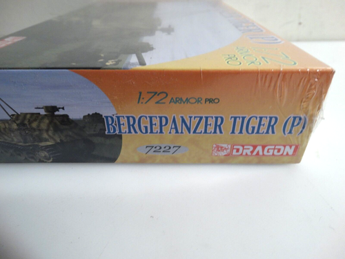 DRAGON Armor Pro 1:72 Bergepanzer Tiger (P) Model 7227 - Picture 2 of 2
