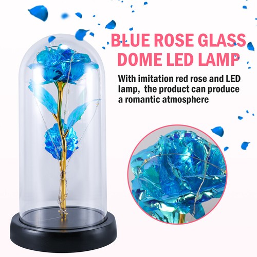 LED Blume Rosa Licht Geschenke Rose Blume Kunstblumen Rose Damen - Bild 64 von 117