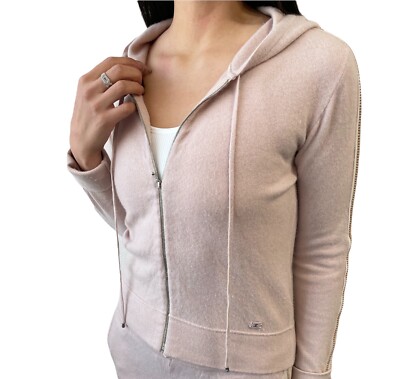 Pink chanel hoodie hotsell