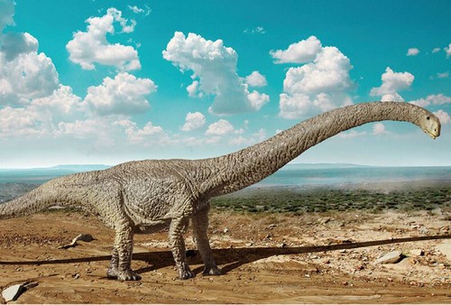 Figura de arte coleccionable modelo dinosaurio PNSO Mamenchisaurus juguete - Imagen 2 de 8