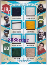 2022 ITGU LEGENDARY RELIC:YZERMAN/FRANK THOMAS/GARY PAYTON/REGGIE/BO/RAY ALLEN/5