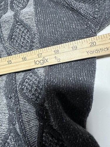 Style & Co Womens Button Up Sweater Long Sleeve Gray Size XL High Neck Casual - Picture 7 of 10