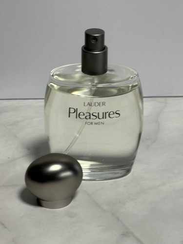 Estee Lauder Pleasures For Men 3.4oz/100ml Cologne Spray EDC Early 2000's - Picture 4 of 7