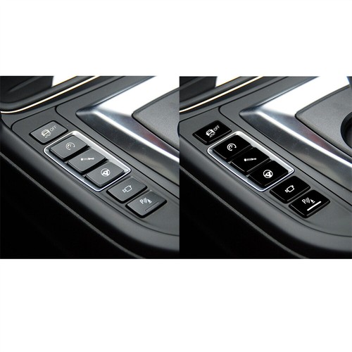 6×Black ABS Gear Shift Switch Button Cover Replace For BMW M3 M4 F80 F82 2015-20 - Picture 7 of 17