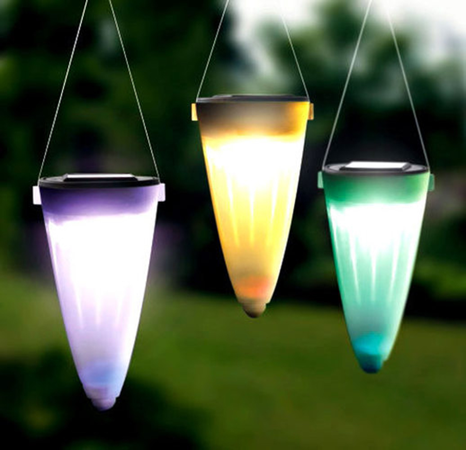 Isotronic lámpara solar LED lámpara exterior 6er set RGB Isotronic lámpara solar LED lámpara exterior 6er set RGB