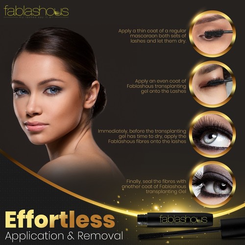 The Original Fablashous Black Fibre Mascara 3D Natural Thickening & Lengthening - Picture 10 of 22