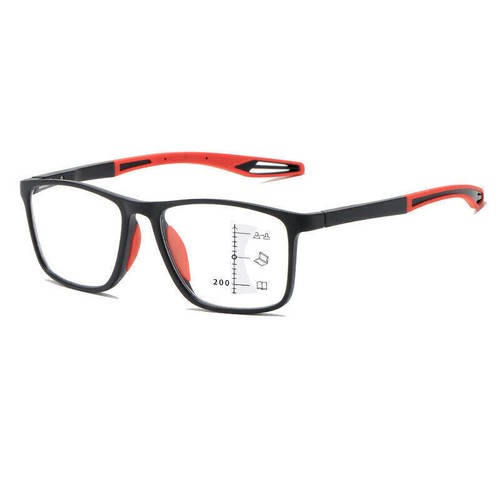 TR90 Bifocal Progressive Reading Glasses Flexible Sport Multifocal color change - Picture 20 of 24