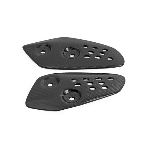 For Yamaha FZ-07 MT-07 MT07 2013-2018 Heel Guards Plates Foot Peg Carbon Fiber - Picture 4 of 8