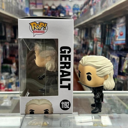 Funko POP Netflix The WItcher - Geralt #1192 SOLO COMÚN con funda protectora - Imagen 3 de 8