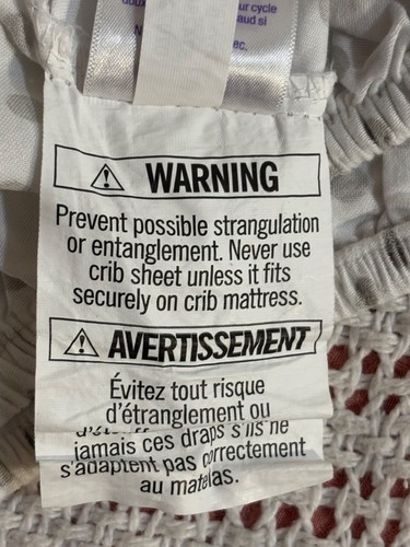 BABIES RUS 100 % Cotton White & Gray Polka Dots Crib Sheets - Picture 11 of 11