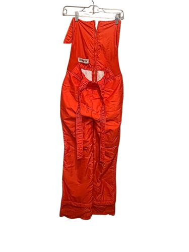 Bogner Red Snow Ski Bibs Overalls Snowboard Skiing Size 14 Long Vintage Retro - Picture 2 of 12