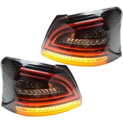 LED Smoke Rear Tail Light Lamp For 2008-2013 Toyota Yaris Sedan XP40 NCP93 - Picture 9 of 13