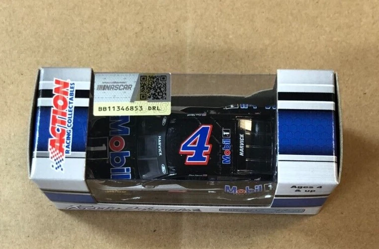 Kevin Harvick #4 Mobil 1 2021 Mustang In Scala 1:64 CX42165MB1KH - Immagine 2 di 4