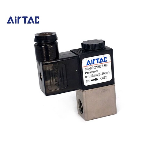 1PCS NEW Solenoid valve AIRTAC 2V025-08 2V025-06 2V02506B 2V02508B - Picture 3 of 4