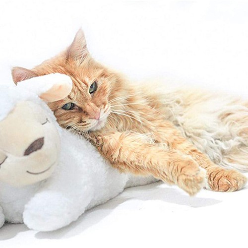 Puppy Partner Toy with Heartbeat Dog Separation Anxiety Soft Sleeping Plush Toy - Picture 2 of 12