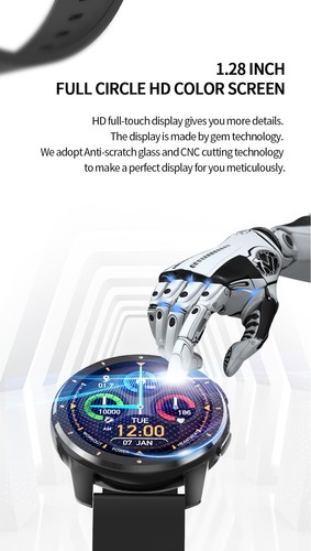 Smart Watch Bluetooth Call Message Alarm Reminder Men Sport Fitness Bracelet - Picture 5 of 17