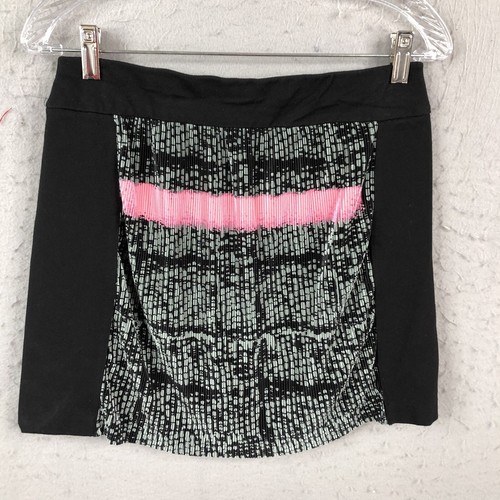 Jamie Sadock Skort Womens 8 Black White Accordion Pleats Golf Athleisure - Picture 3 of 15