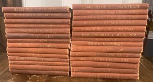 Lot Of 28 Shakespeare’s Classics Edited by William J. Rolfe 1897 Hamlet MacBeth