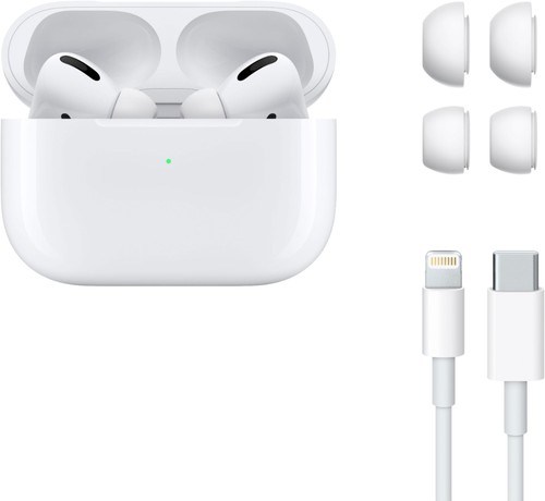 Apple AirPods Pro with Wireless Charging Case - White-MWP22AM/A(USED). - Picture 8 of 8