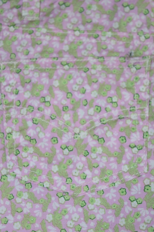 Novo Shorts de Algodão Oscar de la Renta Feminino Verde Perfeito Rosa PÁLIDO 6 Anos Raro - Imagem 4 de 4