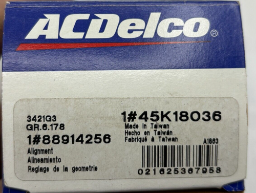 Alignment Camber Kit ACDelco 45K18036
