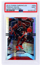 2019 Panini Chronicles Terence Davis Lucky Envelope #509 /8 PSA 9 Rookie RC
