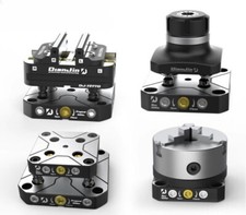 Four / five-axis clamp self-centering vise quick change four-axis L bridge plate