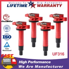4 Ignition Coil Pack For Toyota Yaris Prius Echo Scion xA xB 1.5L L4 UF316 C1304